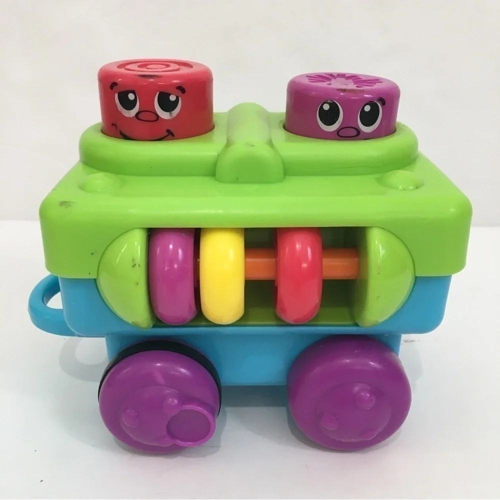 Fisher Price Train (one part) Peek A Boo Block